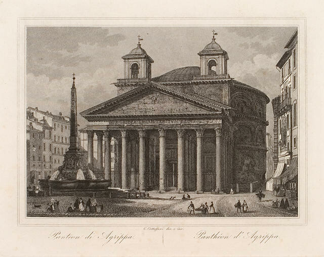 Panteon di Agrippa - Panthéon d’Agrippa