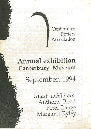 Canterbury Potters Association exhibition 1994