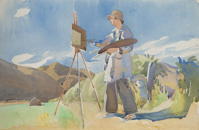 Ngaio Marsh Painting