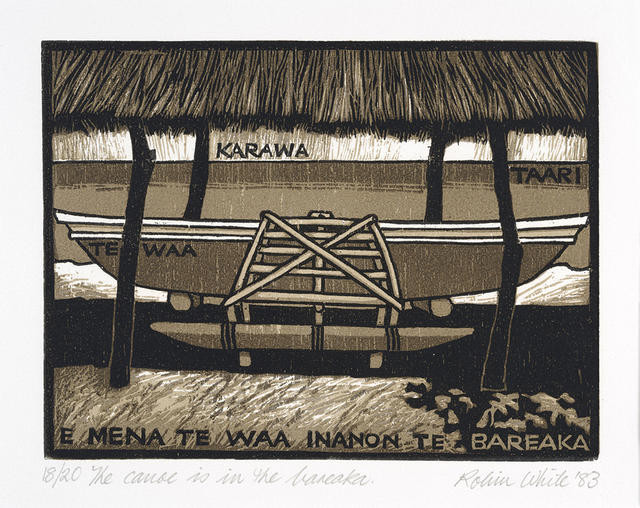 The Canoe Is In The Bareaka