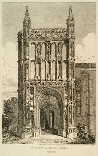 The S. Porch Of Beccles Church, Suffolk