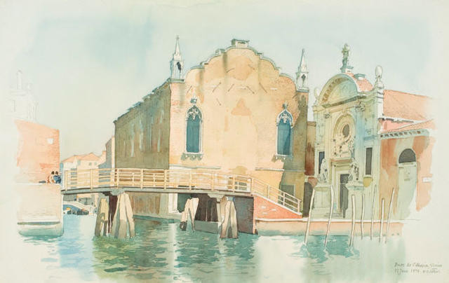 Ponte De L’Abazia, Venice, 11 June 1974